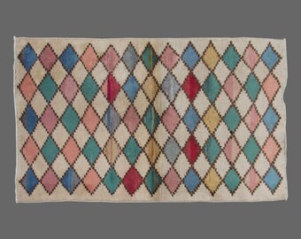 Vintage Rug, Area Rug, Turkish Rug, 3 x 5 feet, Oushak Rug, Antique Rug, Oriental Rug, Handmade Rug, Decorative Rug, Large Rug,Old Rug