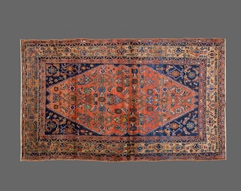 Turkish Rug, Area" Rug, Vintage Rug, 4'3 x 7 feet, Anatolian Rug, Antique Rug, Oriental Rug, Handmade Rug, Decorative Rug