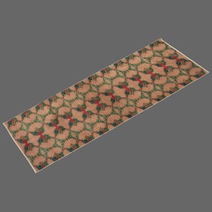 2.5 X 8.10 ft Vintage Rug Runner,Floor Oushak Rug,Hallway Turkish Rug Runner,Oushak Rugs,long runner, narrow long runner,Oushak Long Runner