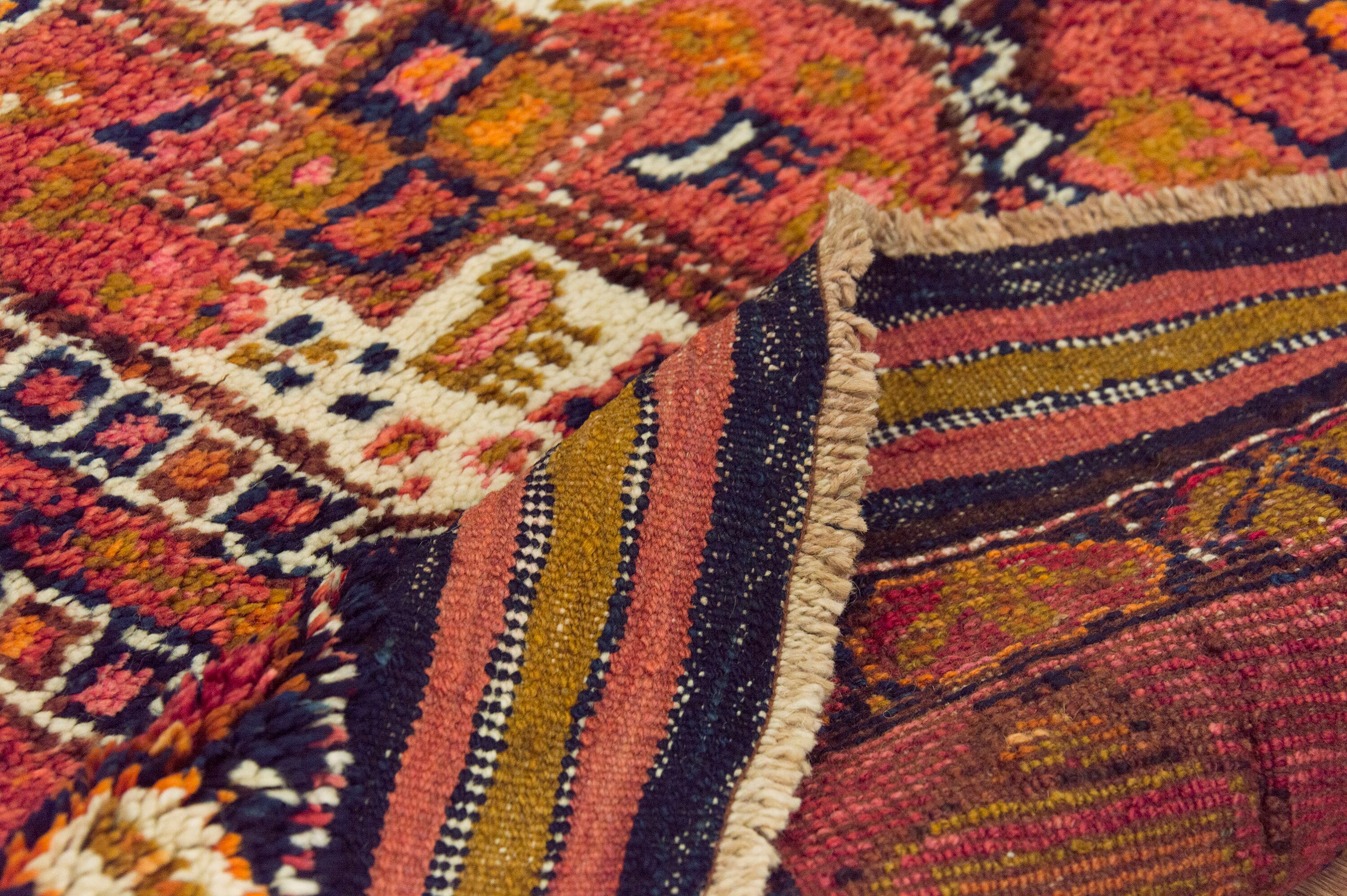 Vintage Rug Runner Rug 3.11 x 11.4 feet Oushak Rug Faded Etsy