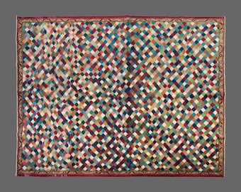 Area Rug, "Turkish Rug, Vintage Rug, 7'1 x 8'8 feet, Oushak Rug, Antique Rug, Oriental Rug, Handmade Rug, Decorative Rug, Large Rug, Old Rug