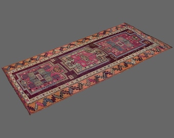 5 X 13 Floor" Turkish Runner,Oushak Rug Runner,Vintage Runner Rug,Oushak Rug Runner,Handmade Rug,Floor rug runner,Home Decor Rug Runner