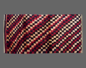 5x9 Turkish Handmade Wool Shaggy Rug,Bohemian Beni Ourain Rug,Flokati Rug