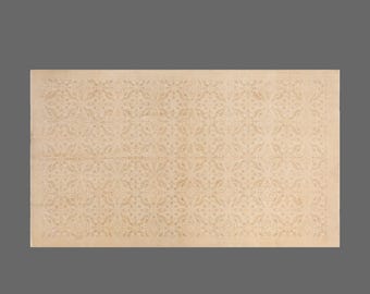 Area Rug, Turkish Rug, Vintage Rug,  7 x 10 feet, Oushak Rug, Antique Rug, Oriental Rug, Handmade Rug, Decorative Rug, Muted Rug, Old Rug