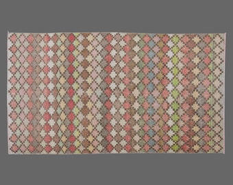 Turkish Rug, Area" Rug, Vintage Rug, 3'8 x 7 feet, Anatolian Rug, Antique Rug, Oriental Rug, Handmade Rug, Decorative Rug, Muted Rug
