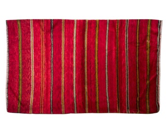 6x9 Shaggy vintage Turkish Handmade Tulu rug,Bohemian Wool Beni Ourain Rug,Flokati Rug