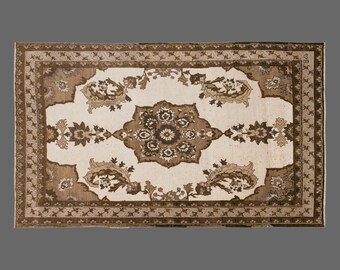 Large Kars Rug, Area Rug, Turkish Rug, Vintage Rug, 6'5 x 9'1 feet, Kars Rug, Handmade Rug, Decorative Rug, Oushak Rug,195 x 278 cm