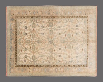 Tapestry Sky of Anatolia, Vintage Turkish Rug, 7 x 9 ft, Vintage Rug