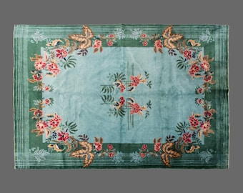7x10 Vintage Turkish Rug, Area Rug, Hallway Rug, Handwoven Rug, Traditional Hallway Carpet, Boho Home Decor, 7x10 Carpet