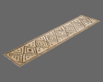 Hallway Runner Rug 3 x 14'5 Vintage Oushak Runner Rug, 93x 440 cm Runner  rug,Distressed Rug,Runner Rug,Kitchen Rug