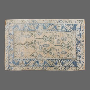 Vintage Rug, Area Rug, Turkish Rug, 4&#39;2 x 6&#39;9 feet, Oushak Rug, Antique Rug, Oriental Rug, Handmade Rug, Decorative Rug, Large Rug,Old Rug
