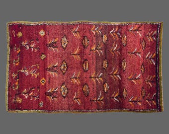 5x9 Turkish Handmade Wool Shaggy Rug,Bohemian Beni Ourain Rug,Flokati Rug