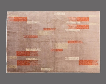 5x8 Vintage Turkish Rug, Area Rug, Handwoven Wool Carpet, Boho Area Rug, Soft Texture, 5x8 Carpet