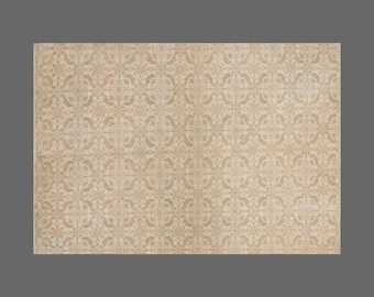 Turkish Rug", Vintage Rug, Area Ru 6'8 x 10'7 feet, Oushak Rug, Antique Rug, Oriental Rug, Handmade Rug, Decorative Rug, Muted Rug, Old Rug
