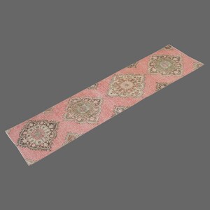 2’2 X 8&#39;8 Floor&quot; Turkish Runner,Oushak Rug Runner,Vintage Runner Rug,Oushak Rug Runner,Handmade Rug,Floor rug runner,Home Decor Rug Runner