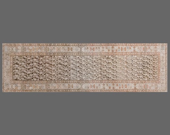 Turkish Handmade Runner 123×375 cm / 4×12.3 ft , 60+ Yrs Old