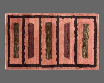 Turkish Rug,Decorative" Rug,Wonderful Turkish Rugs on Sale! FREE SHIPPING! Vintage Rug,Oushak Rug,Rug,Chic Rug,5'2" x 8'6" feet 157 x 260 cm