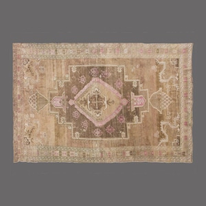 Vintage Turkish Rug, 7x11 Rug, Turkish Rug, Handwoven Wool Carpet, Large Area Rug, Area Rug, Large Rug