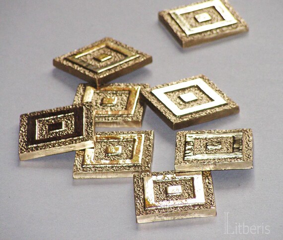 Brass Tile Bronze Floor Tiles Kitchen Metal Image 0
