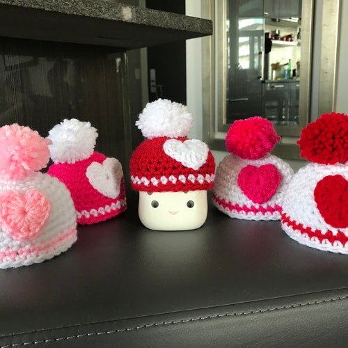 Crochet Marshmallow Mug Hat Pattern PDF Pattern for Hat for Etsy
