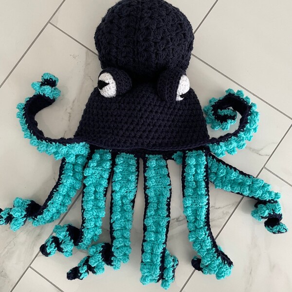 Kraken Hat Pattern Etsy