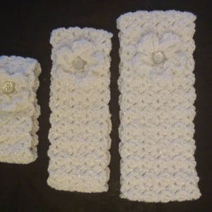 Mommy and Me Headbands, Dolly and Me Headbands, Crocheted Headbands, Matching Headbands, Mommy and Me Accessories, Dolly and Me Accessories