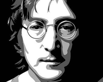 John Lennon Digital Print