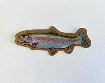 Rainbow Trout Fish Sticker