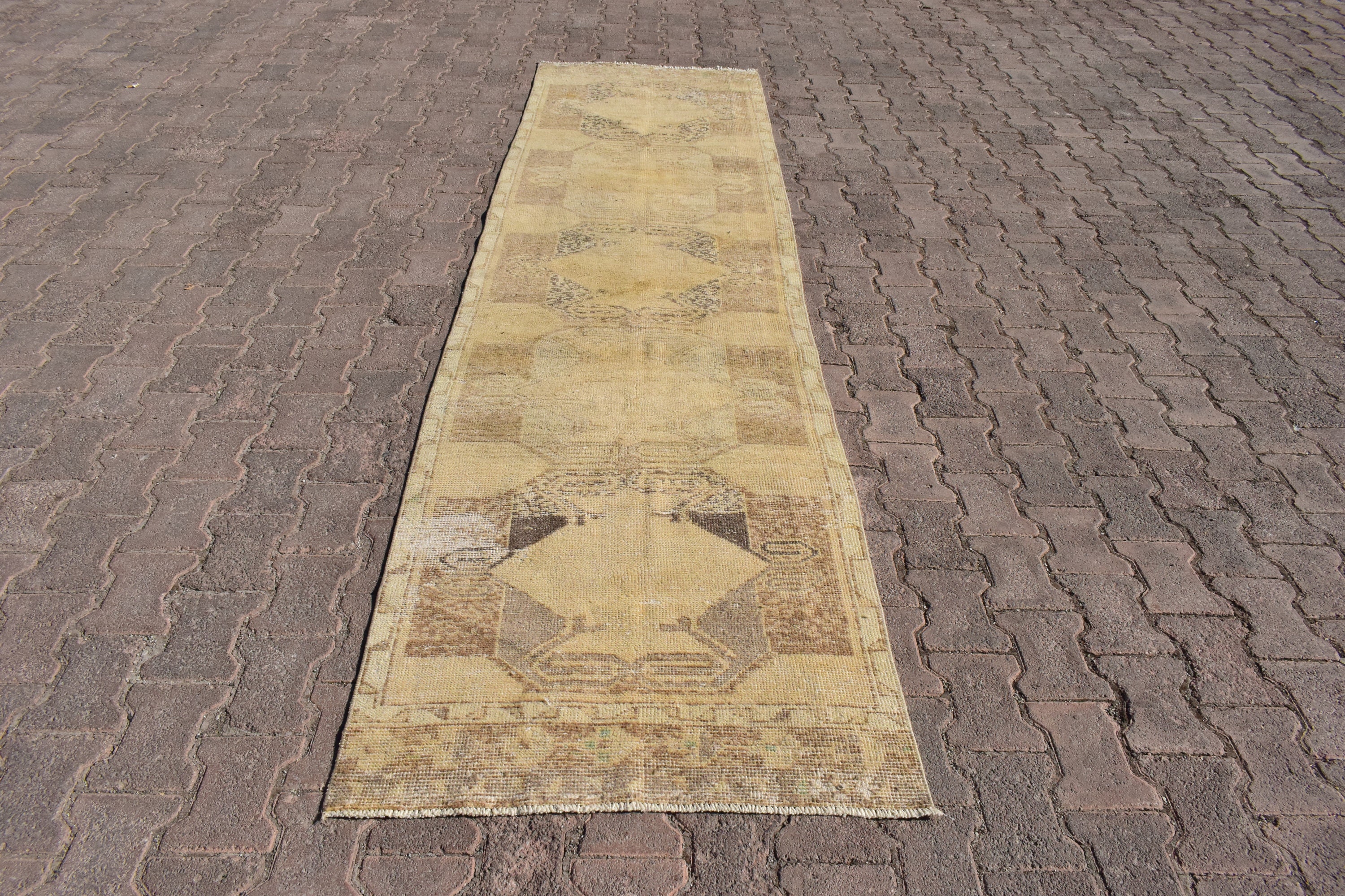 VINTAGE RUNNER RUG2'8x11 ftTurkey Runner RugsAntique | Etsy