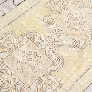 2&#39;7x9&#39;2 ft,OUSHAK RUNNER 2x9,Runner Rug 2x9,Turkey Rug,Turkish Vintage Runner,Vintage Runner Rug,Kitchen Runner,2x9 Runner,Oushak Rug,1246