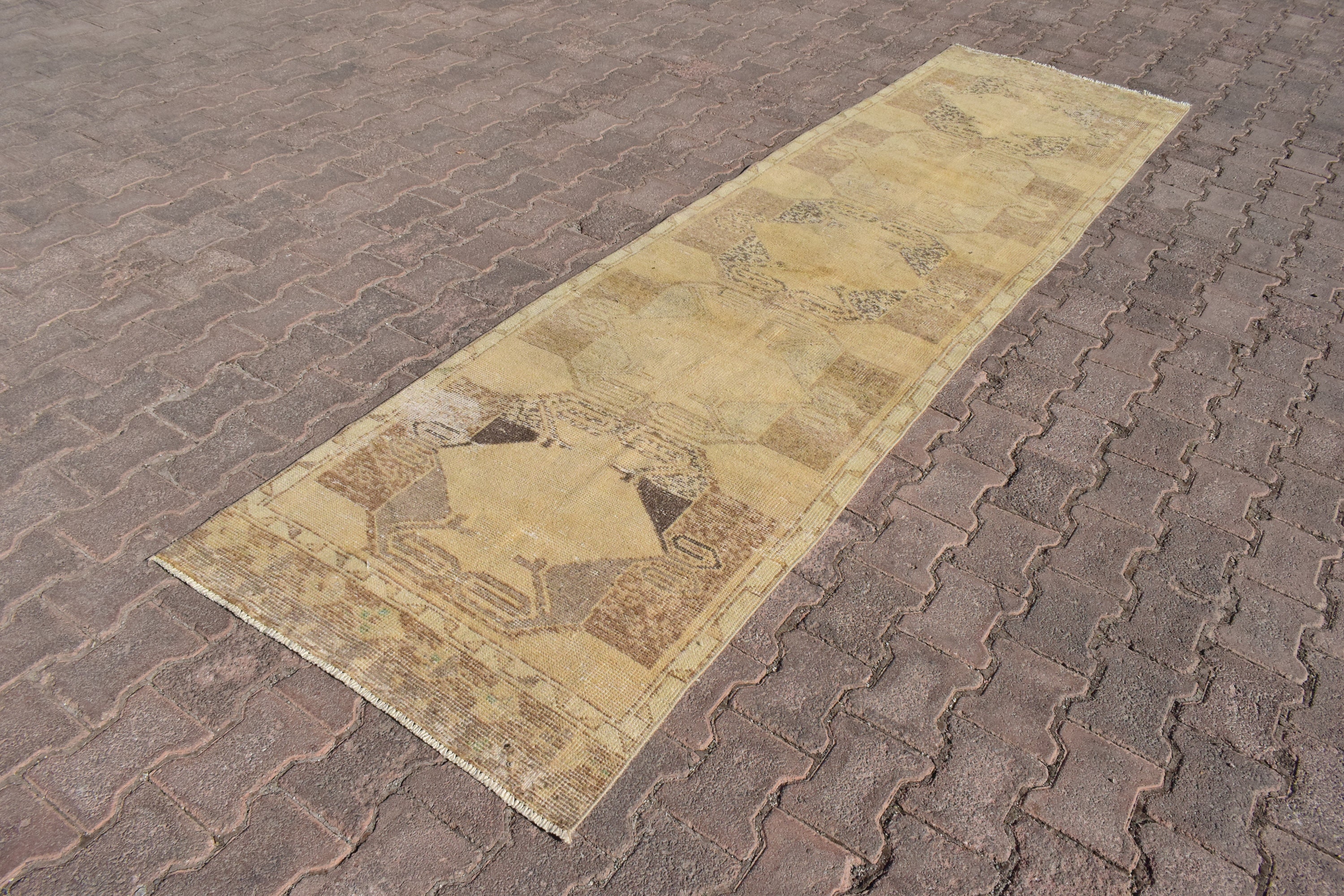 VINTAGE RUNNER RUG2'8x11 ftTurkey Runner RugsAntique | Etsy