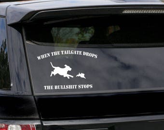 Rabbit hunting decal | Etsy