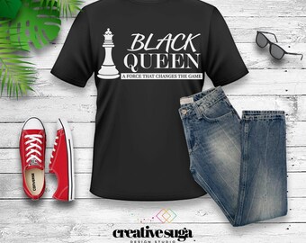 Black Queen... Een kracht die het spel verandert SVG-bundel - direct downloaden