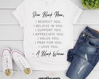Dear Black Man SVG Bundle - Instant Download