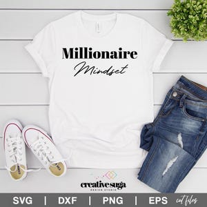 Millionaire Mindset SVG Bundle