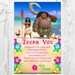 Moana Thank You Card// Moana// Kids Thank You Card | Etsy