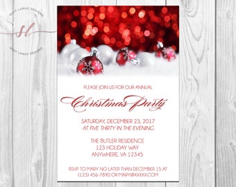 Christmas Party Invitation