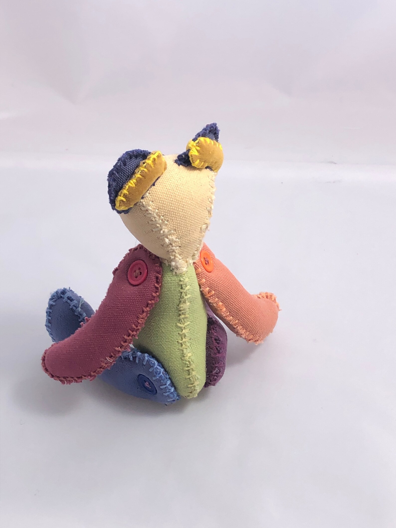 Double Hearing Aid Deaf/ HoH Disabled Teddy Bear. Rainbow. Etsy
