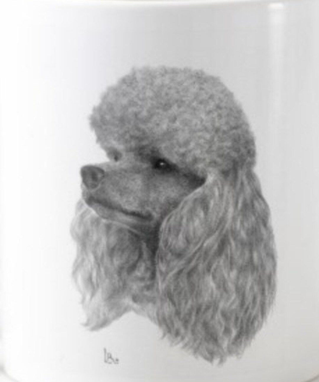 Printable Poodle Digital Image Pet Animal Download Graphic Original ...