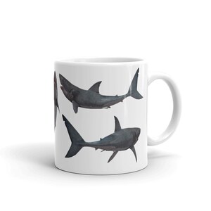 Shark Mug coffee mug for jaws fan daddy shark mom shark baby shark and grandma shark