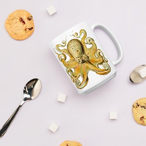 Octopus Mug vintage octopus coffee mug