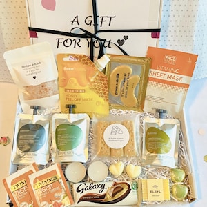 BOX OF SUNSHINE Ladies Pamper Hamper Gift for Her | Mum | Pregnancy | Bestie | Birthday | Friend | Care package | Teacher Gift | Christmas