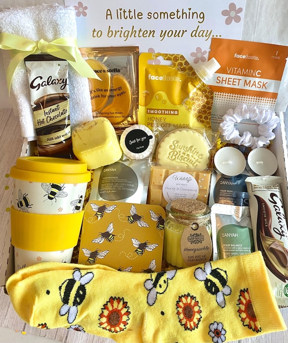 BOX OF SUNSHINE Ladies Pamper Hamper Gift for Her | Mum | Pregnancy | Bestie | Birthday | Friend | Care package | Valentine's | Mother's Day