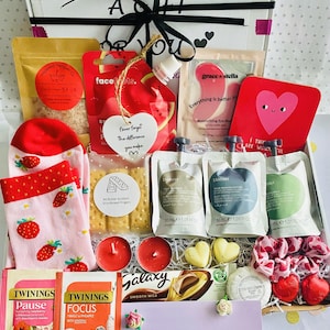 LADIES PAMPER HAMPER |Letterbox Gift for Her | Spa Self-Care Giftbox | Birthday Giftbox | Friend Giftbox | Care package | Valentines