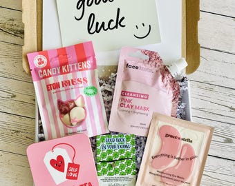 GOOD LUCK LETTERBOX Gift |Care Package | Exam Preparation, Student | Good luck with your Exams | You've Got This |Relaxation Package