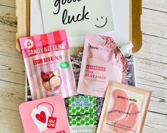 GOOD LUCK LETTERBOX Gift |Care Package | Exam Preparation, Student | Good luck with your Exams | You've Got This |Relaxation Package