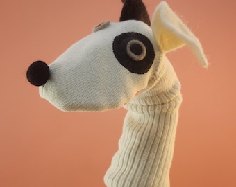 Sock Puppet- Petey the Dog Puppet