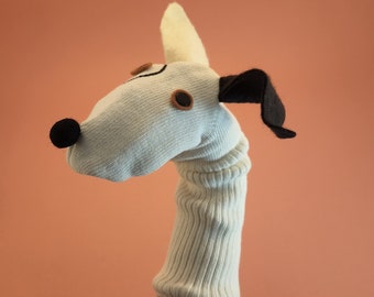 Sock Puppet- Petey the Dog Puppet