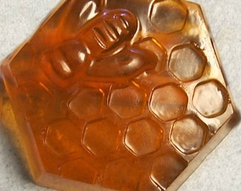 Clear Glycerin Soap -Colorado Honey Unscented Sensitive Skin Moisturizing Natural Gentle Face Cleanser Bar -Self Care Spa Gift Idea Under 10