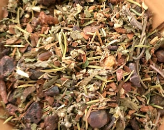 Samhain Herbal Incense - All Hallows Eve Organic Loose Herb Incense Blend - Herbal Aromatherapy House Smudge Ritual Ceremonial Smoke